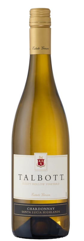 Talbott Sleepy Hollow Chardonnay 2020 Front Bottle Shot
