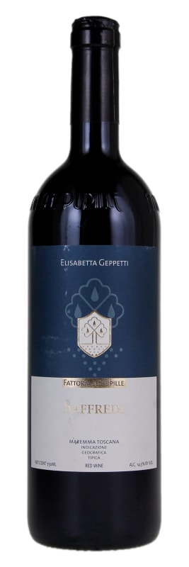 Fattoria Le Pupille Saffredi (1.5 Liter Magnum) 2017 Front Bottle Shot