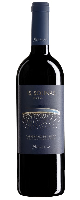 Argiolas Is Solinas Carignano del Sulcis Riserva 2020 Front Bottle Shot