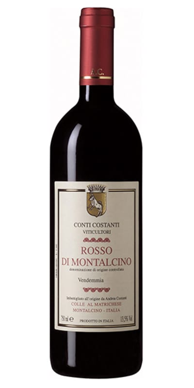 Conti Costanti Rosso di Montalcino 2021 Front Bottle Shot