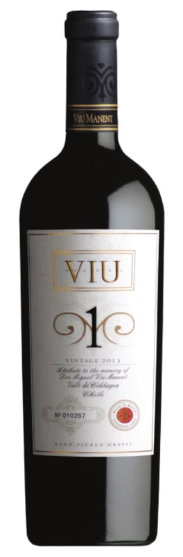Viu Manent VIU 1 Malbec 2013 Front Bottle Shot