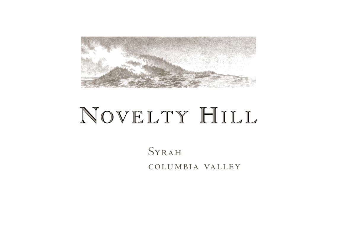 Novelty Hill Columbia Valley Syrah 2016 Front Label