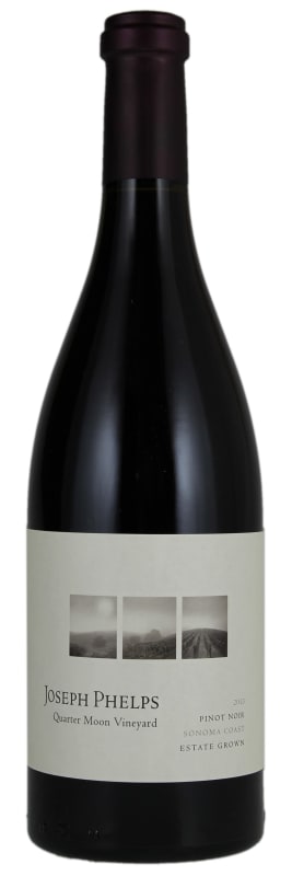Joseph Phelps Quarter Moon Vineyard Pinot Noir 2013 Front Bottle Shot