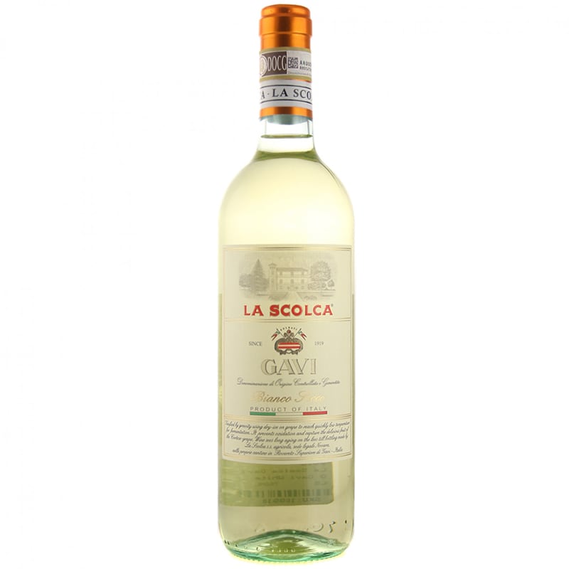 La Scolca White Label Gavi 2023 Front Bottle Shot