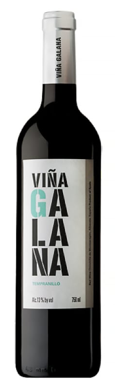 Vina Galana Tempranillo 2015 Front Bottle Shot
