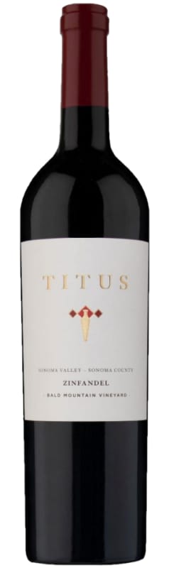 Titus Bald Mountain Zinfandel 2022 Front Bottle Shot