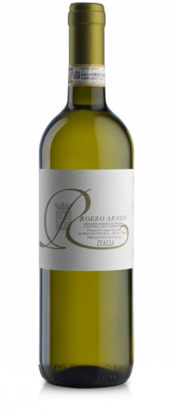 Giacosa Fratelli Roero Arneis 2019 Front Bottle Shot