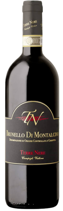 Terre Nere Brunello di Montalcino 2018 Front Bottle Shot