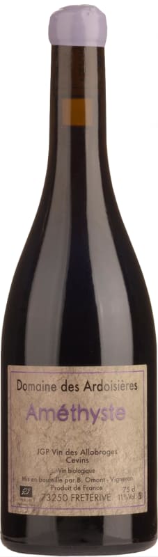 Maison des Ardoisieres Cuvee Amethyste Rouge 2018 Front Bottle Shot