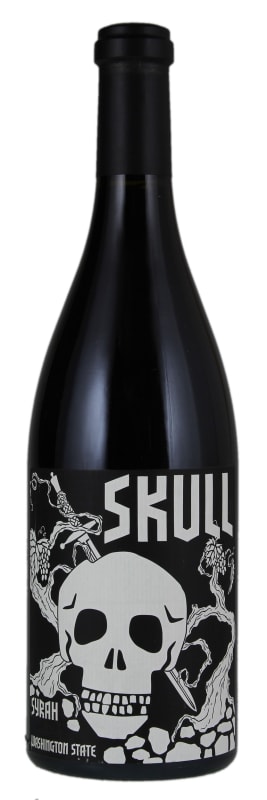 K Vintners Skull Syrah 2016 Front Bottle Shot