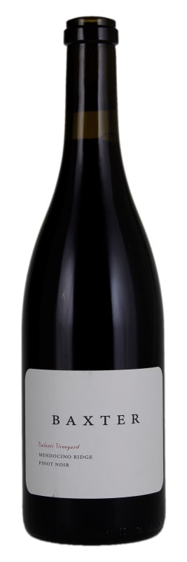 Baxter Valenti Pinot Noir 2019 Front Bottle Shot