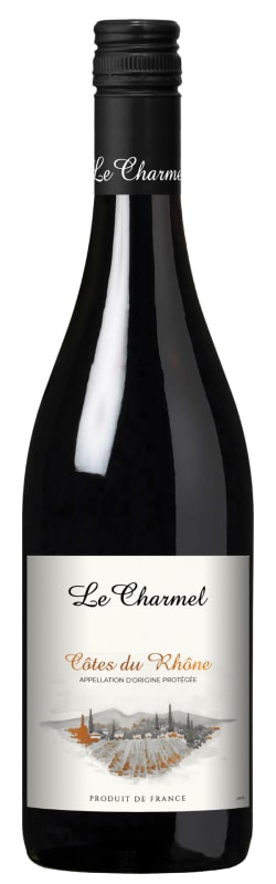 Le Charmel Cotes du Rhone 2022 Front Bottle Shot