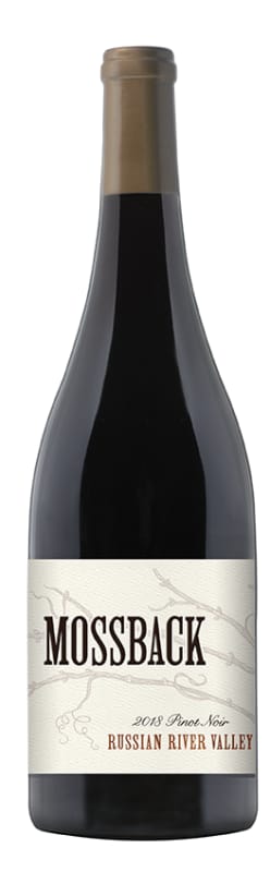 Mossback Russian River Valley Pinot Noir 2018 Front Bottle Shot