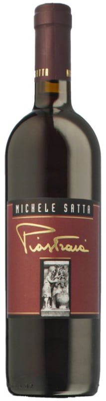 Michele Satta Piastraia 2015 Front Bottle Shot