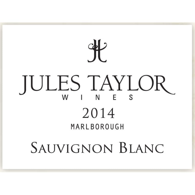 Jules Taylor Sauvignon Blanc 2014 Front Bottle Shot