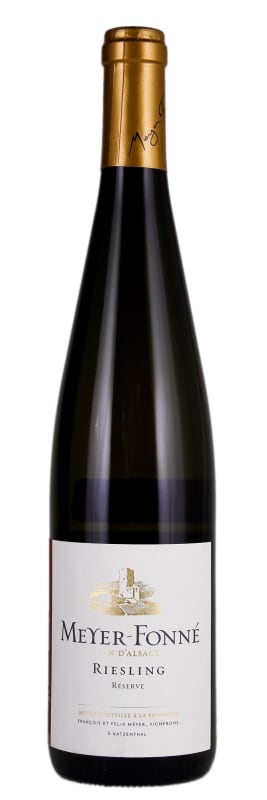 Meyer-Fonne Reserve Riesling 2021 Front Bottle Shot
