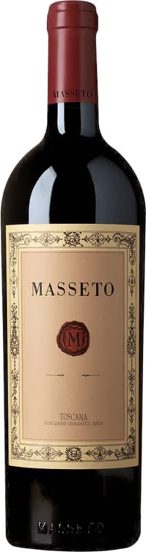 Masseto Tuscany (1.5 Liter Magnum) 2015 Front Bottle Shot