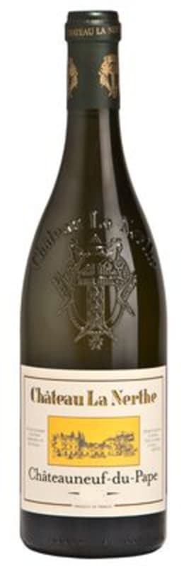Chateau La Nerthe Chateauneuf-du-Pape Blanc 2017 Front Bottle Shot