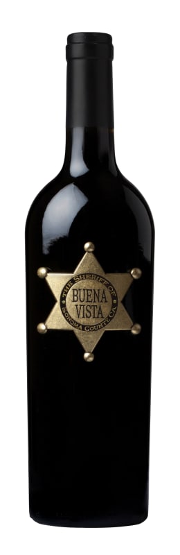Buena Vista The Sheriff Red Blend 2014 Front Bottle Shot