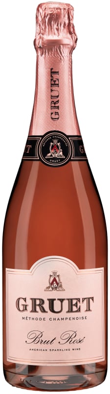 Gruet Brut Rose Front Bottle Shot