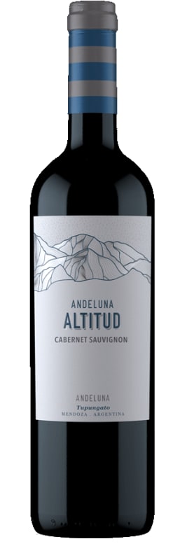Andeluna Altitud Cabernet Sauvignon 2017 Front Bottle Shot