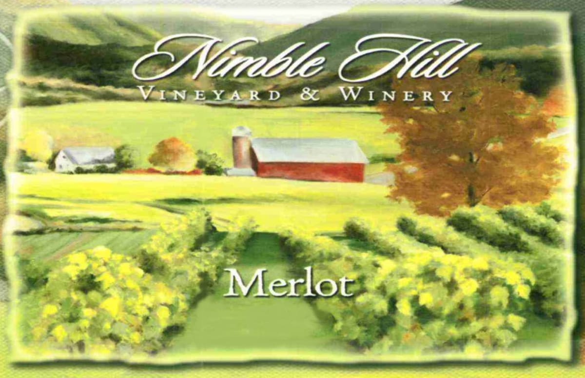 Nimble Hill Vineyard and Winery Merlot 2011 Front Label