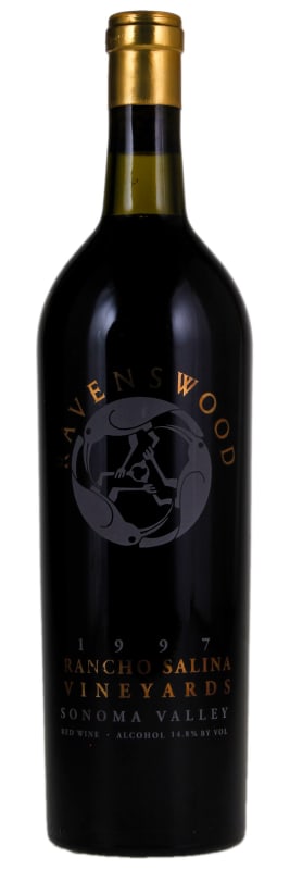 Ravenswood Rancho Salina 1997 Front Bottle Shot