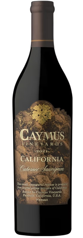 Caymus California Cabernet Sauvignon 2021 Front Bottle Shot