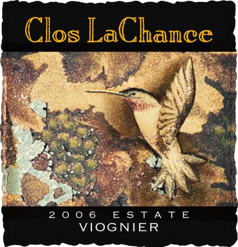 Clos LaChance Estate Viognier 2006 Front Label