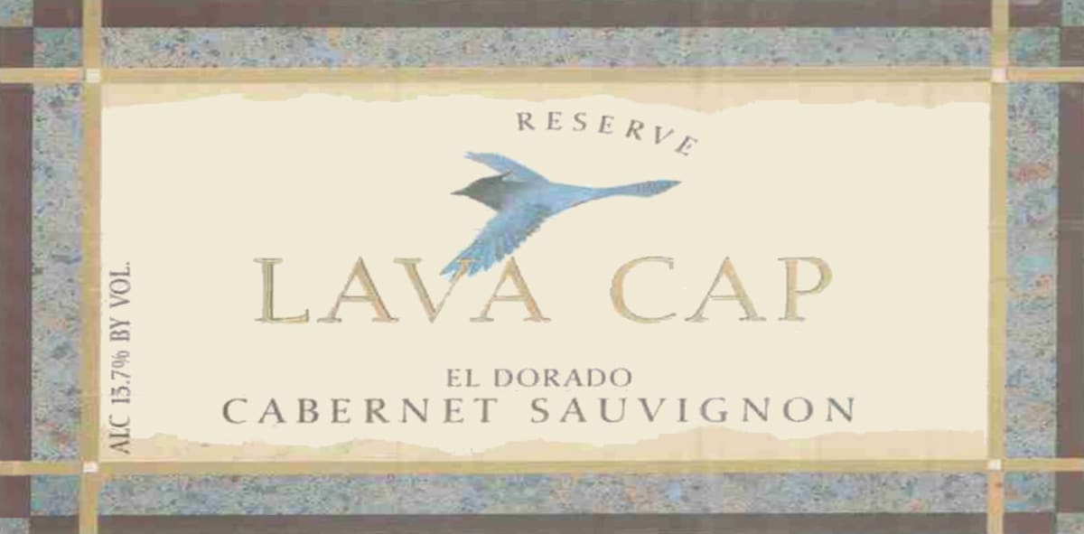 Lava Cap Reserve Cabernet Sauvignon 2007 Front Label