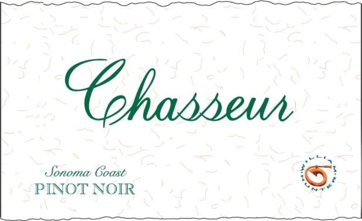 Chasseur Sonoma Coast Pinot Noir 2008 Front Label