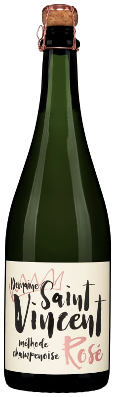 Domaine Saint Vincent Brut Rose Front Bottle Shot