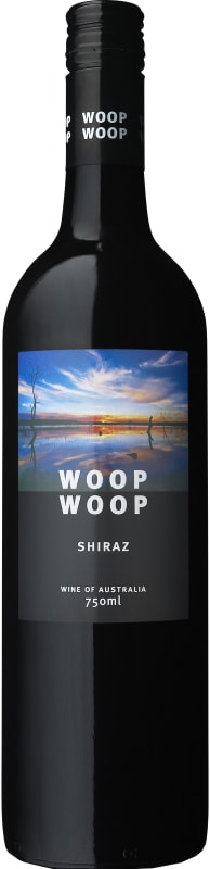 Woop Woop Shiraz 2016 Front Bottle Shot