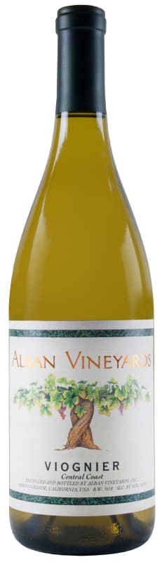 Alban Central Coast Viognier 2021 Front Bottle Shot