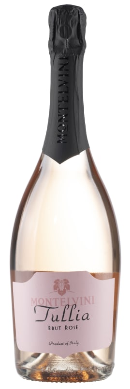 Tullia Brut Rose Front Bottle Shot