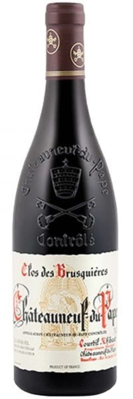 Clos des Brusquieres Chateauneuf-du-Pape 2021 Front Bottle Shot
