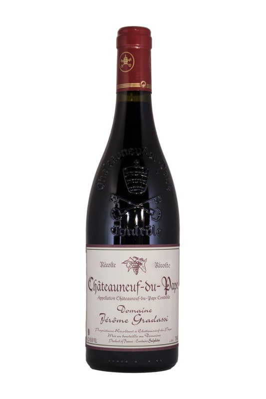 Domaine Jerome Gradassi Chateauneuf-du-Pape 2017 Front Bottle Shot