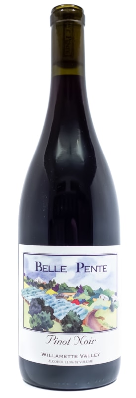 Belle Pente Willamette Valley Pinot Noir 2020 Front Bottle Shot