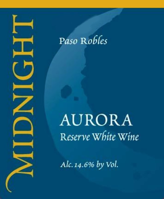 Midnight Cellars Winery Aurora Reserve 2011 Front Label