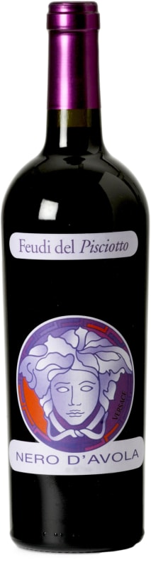 Feudi del Pisciotto Versace Nero d'Avola 2020 Front Bottle Shot