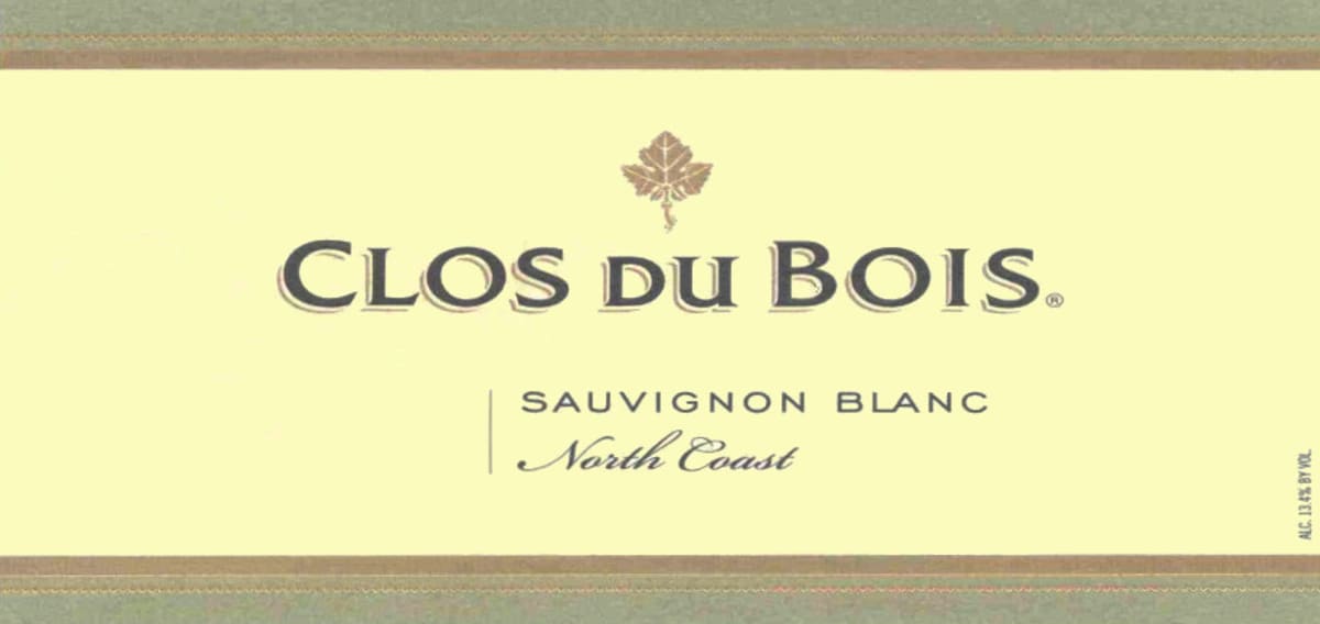 Clos du Bois Sauvignon Blanc 2007 Front Label