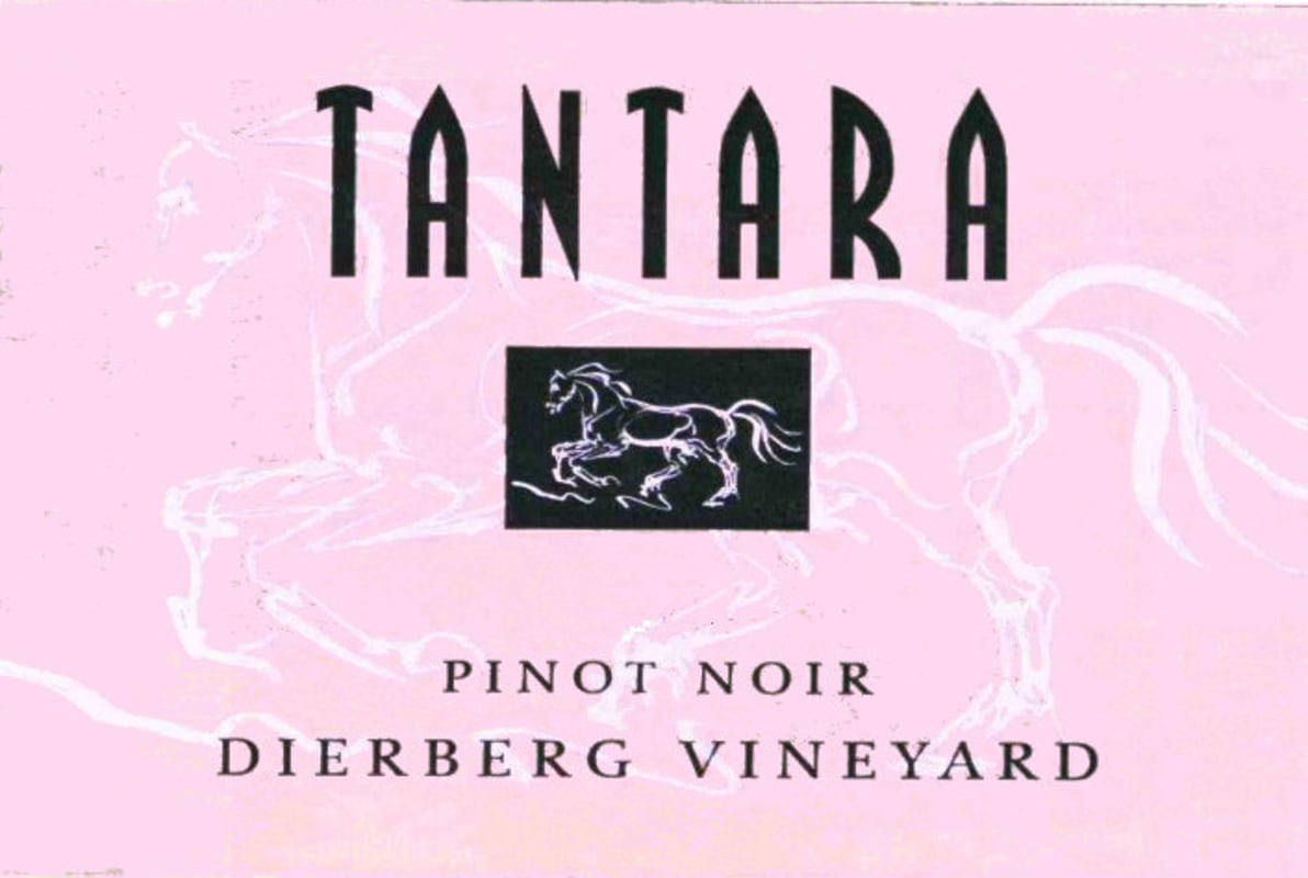 Tantara Dierberg Vineyard Pinot Noir 2014 Front Label
