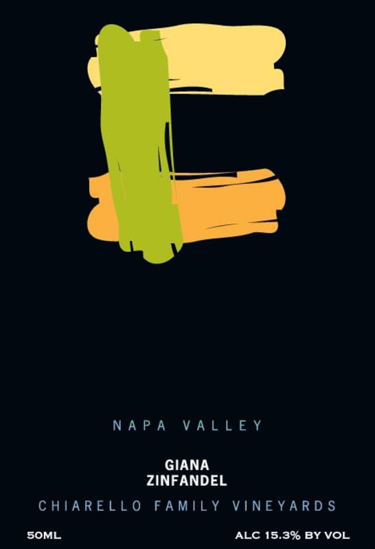 Chiarello Family Vineyards Giana Zinfandel 2013 Front Label
