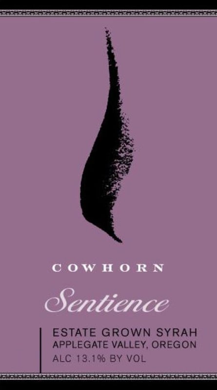 Cowhorn Sentience 2014 Front Label