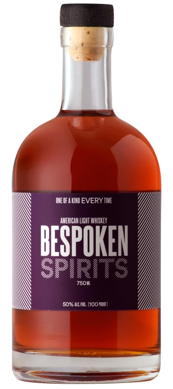 Bespoken American Light Whiskey Front Bottle Shot