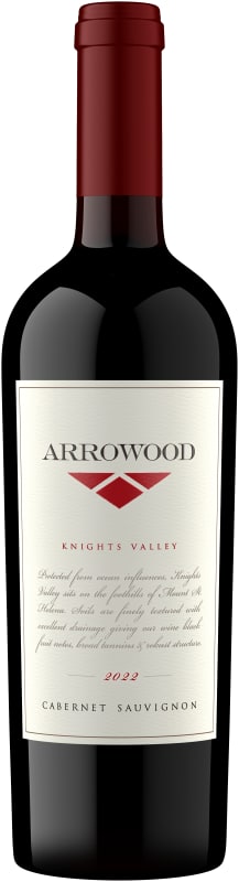 Arrowood Knights Valley Cabernet Sauvignon 2022 Front Bottle Shot