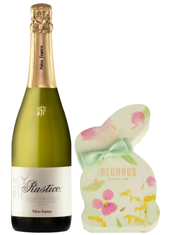Nino Franco Prosecco & Neuhaus Easter Bunny Chocolate Eggs Gift Set Gift Product Image