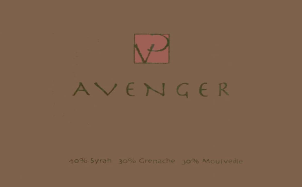 Villa Creek Avenger 2003 Front Label
