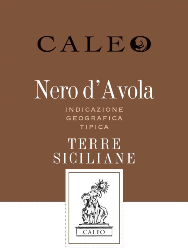 Caleo Nero d'Avola 2016 Front Label