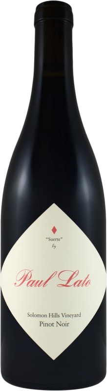 Paul Lato Suerte Solomon Hills Vineyard Pinot Noir 2018 Front Bottle Shot